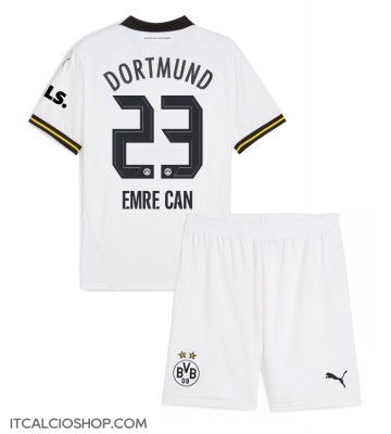 Borussia Dortmund Emre Can #23 Terza Maglia Bambino 2024-25 Manica Corta (+ Pantaloni corti)